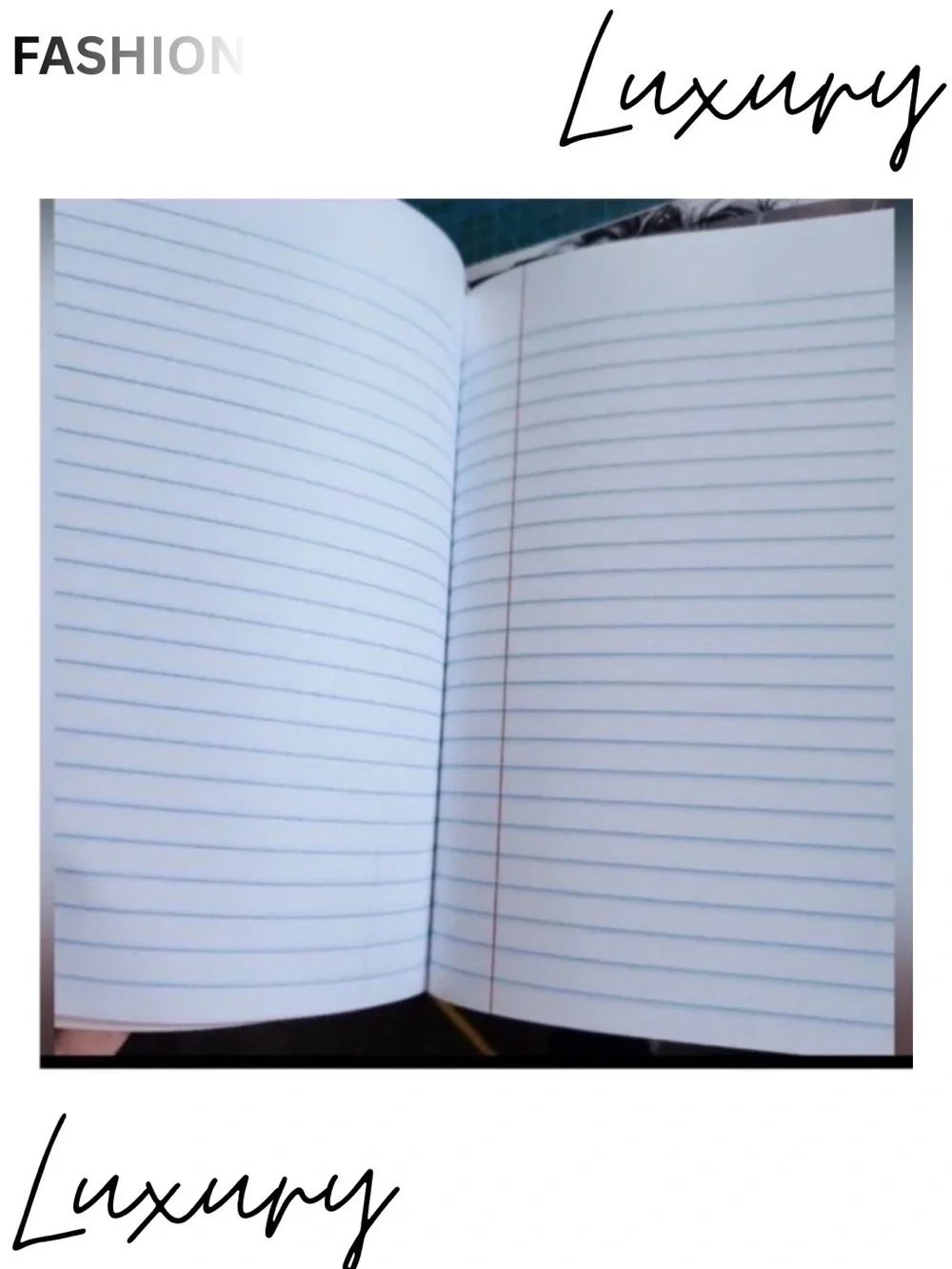 NOTEBOOK: Silver & Crystal Icicles w/Silver Ombré Logo, NWOT